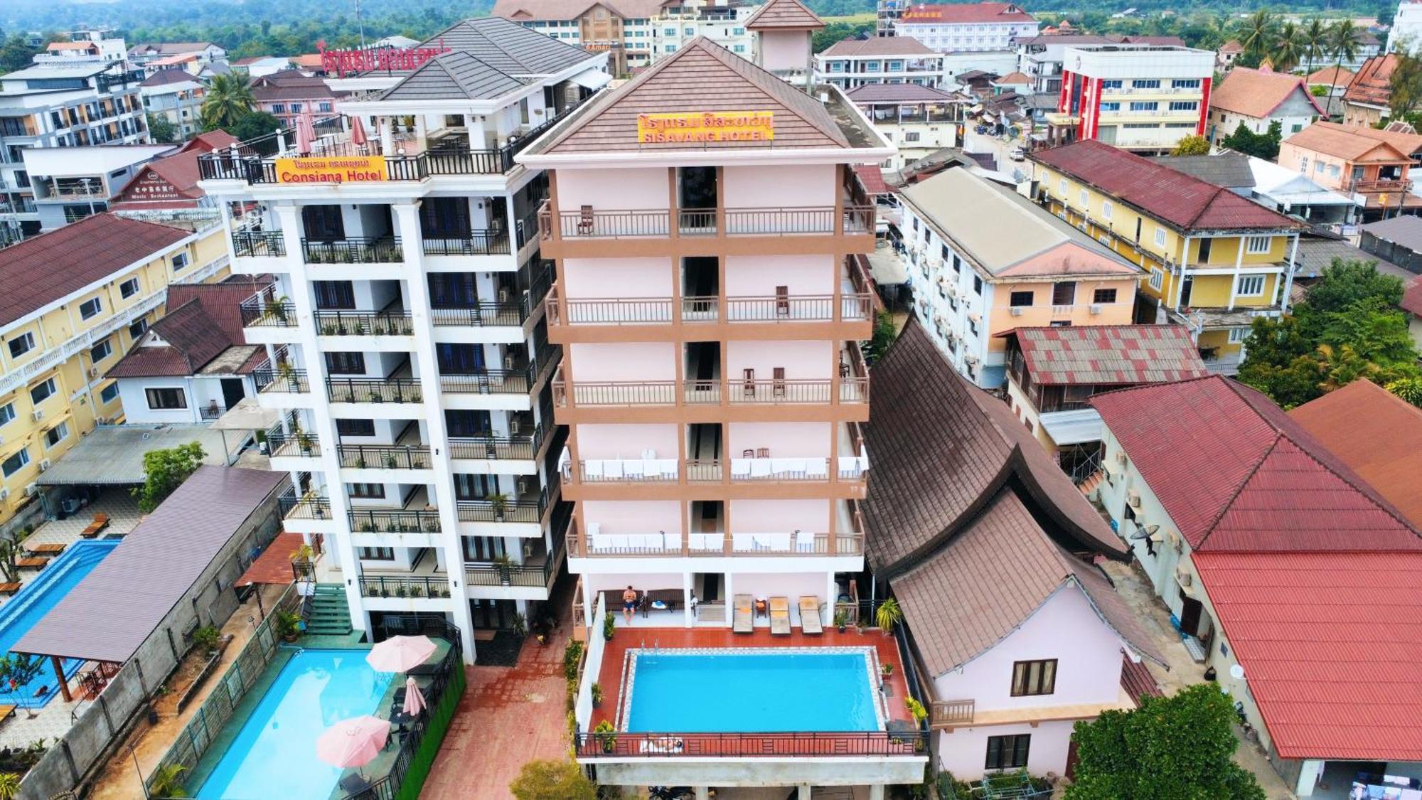 Vangvieng Sisavang Mountain View Hotel Vang Vieng Exteriér fotografie