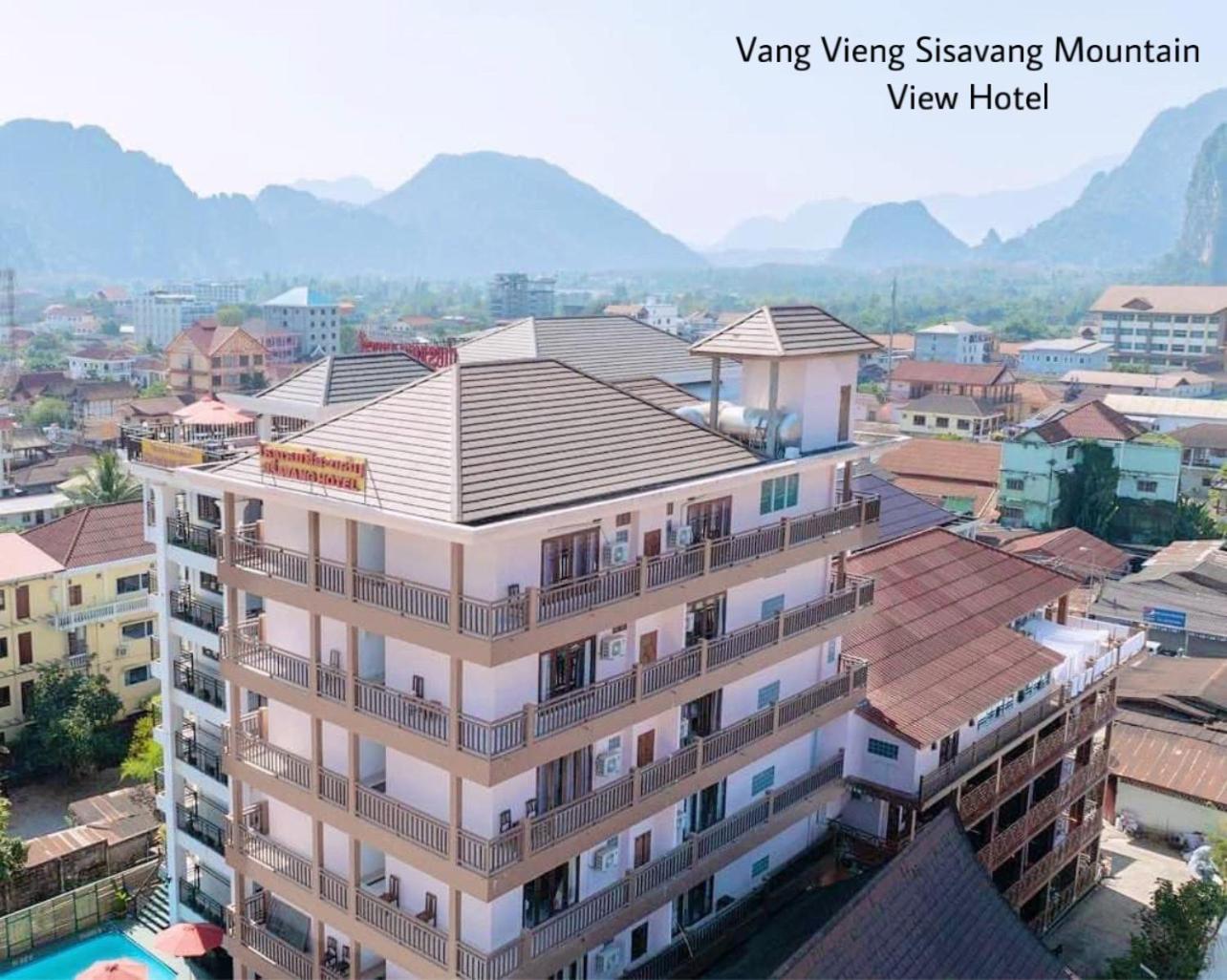 Vangvieng Sisavang Mountain View Hotel Vang Vieng Exteriér fotografie